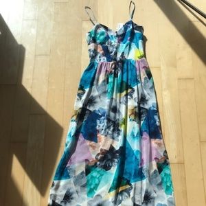 Rare Silk Amanda Uprichard Maxi Dress